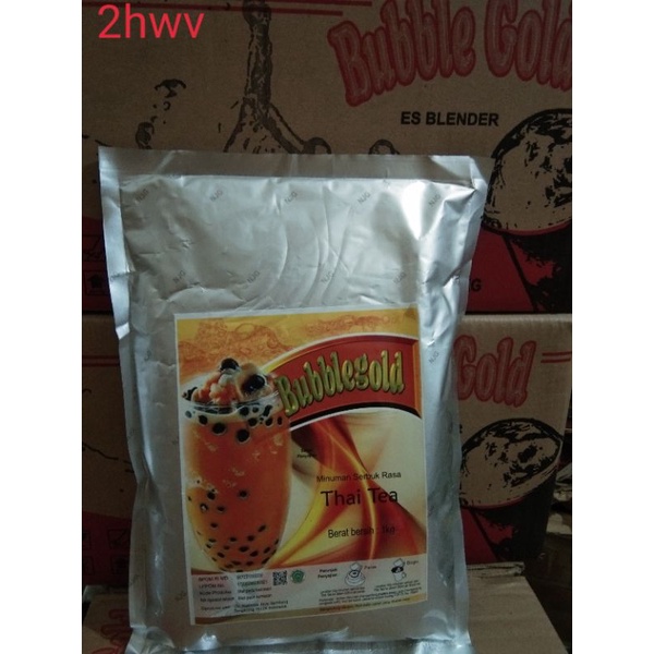 

Bubuk Minuman/Buble Gold Thai Tea 1KG