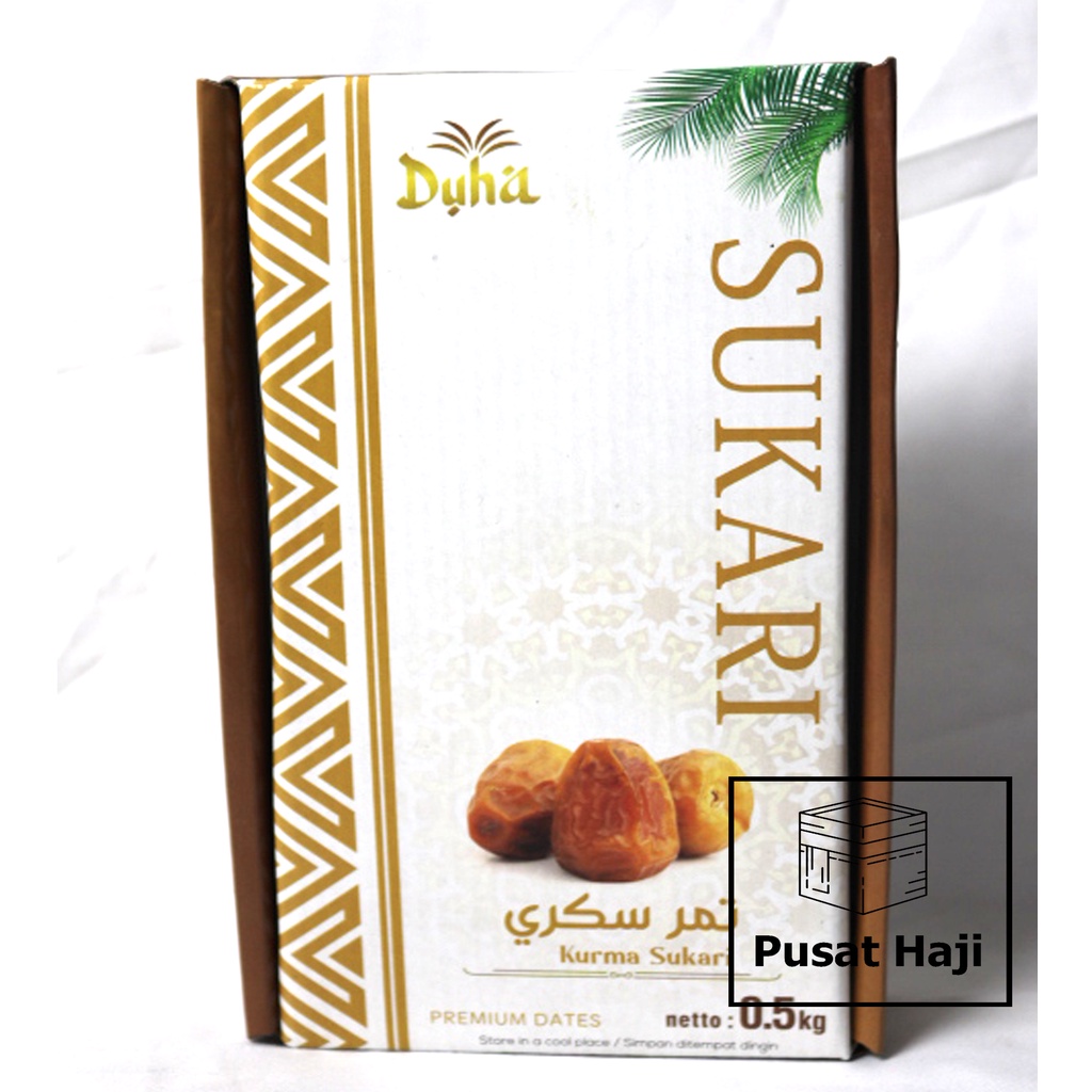 KURMA RAJA SUKARI 500GR Kemasan Tebal Premium NR Bukan Thinwal Original Sukkari 500 Gram