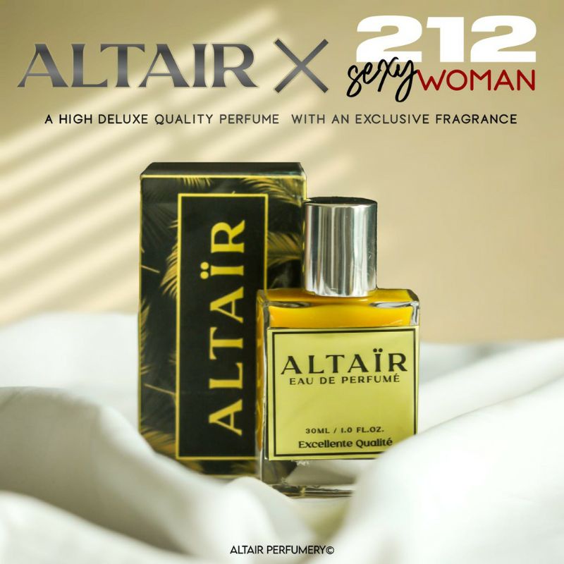 PARFUM WANITA TAHAN LAMA 212 SEXSY WOMEN ORIGINAL BY ALTAIR PARFUME
