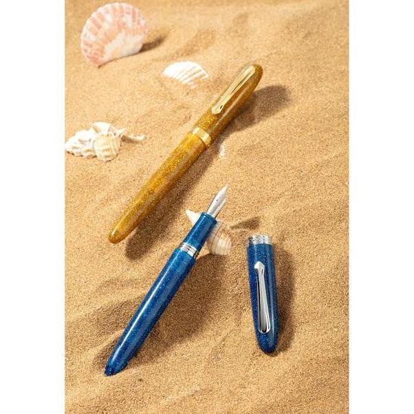 

Narwhal Key West Fountain Pen #6 Nib Steel Cartridge Converter Pena - Islamorada