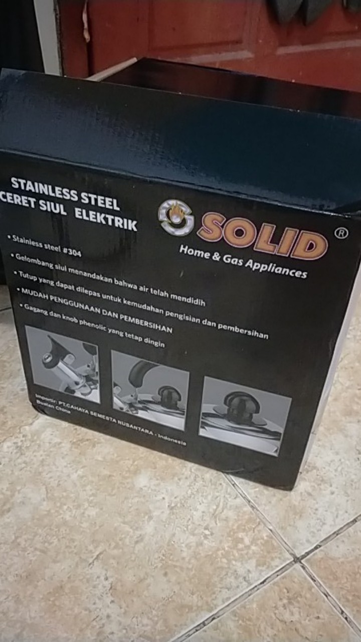 Solid Teko Listrik Bunyi Siul 7 Liter Sl-ak166-e7l Hi-lux Ceret Elektrik 7l Whistling Kettle