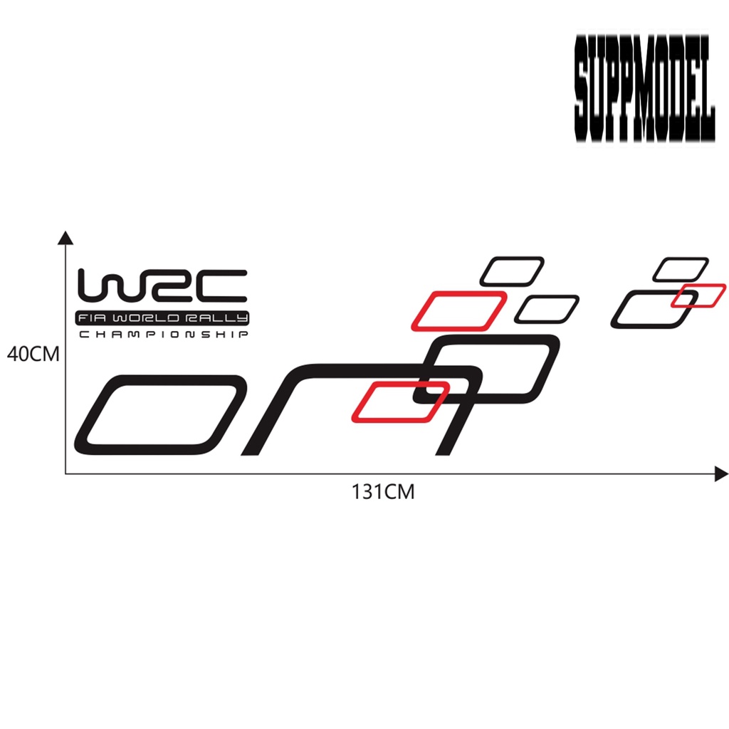 2 Pcs Stiker Decal Motif Geometrik Bahan Vinyl Untuk Dekorasi Mobil SUV