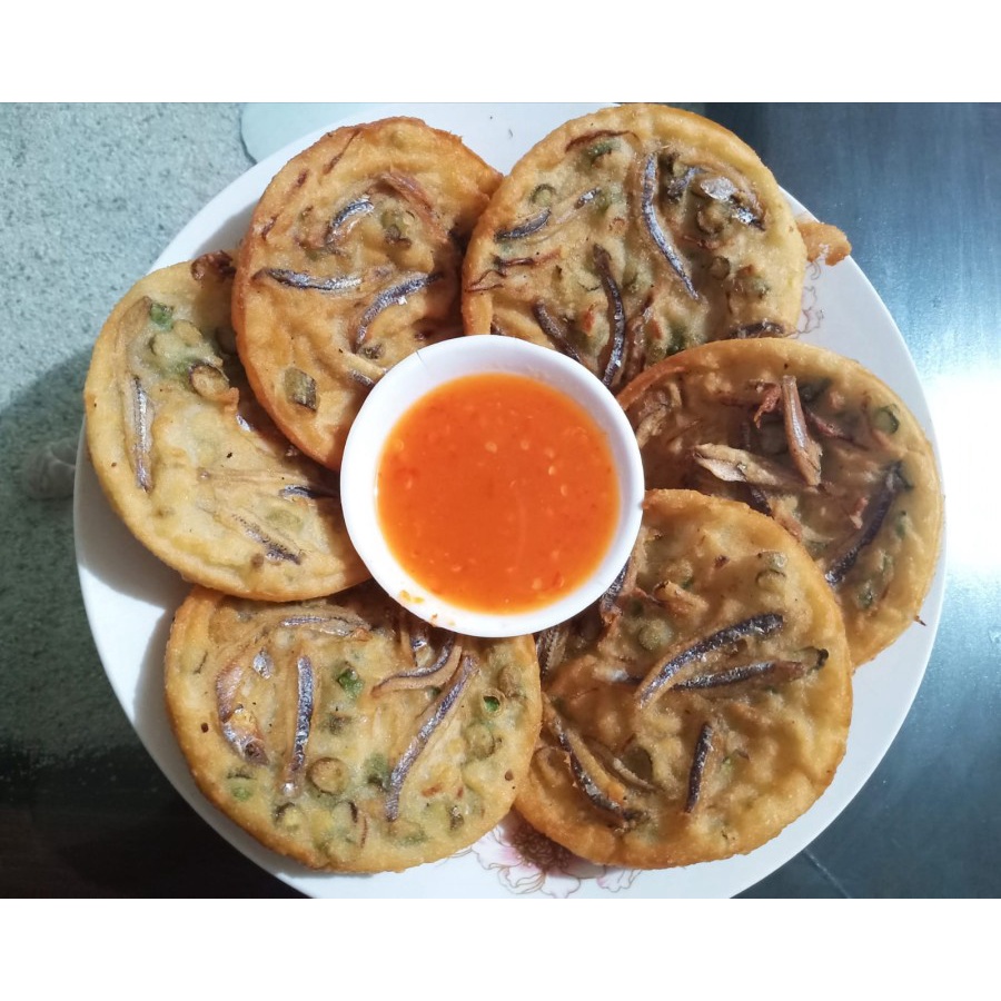 

Bawan Teri Bakwan Goreng Topping Teri
