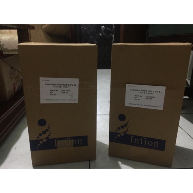 Handsanitizer chlodine