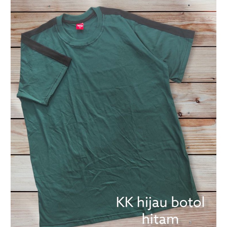 kaos kombinasi polos 3