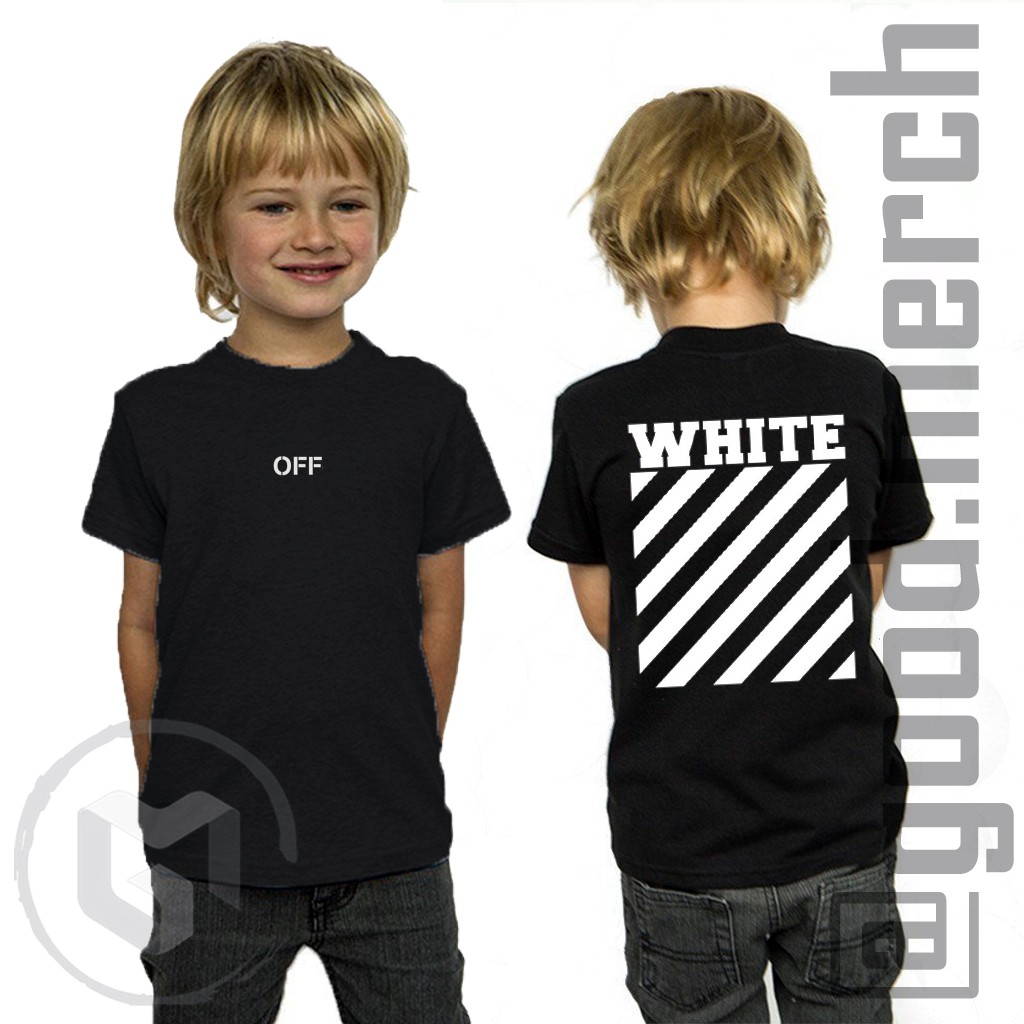 KAOS ANAK OFF WHITE 2