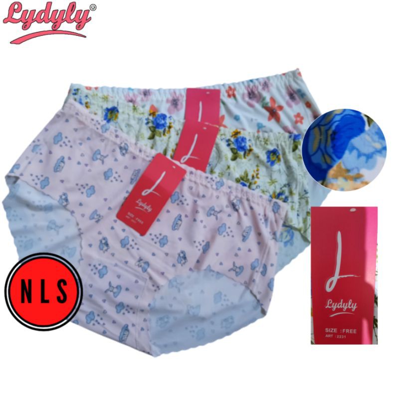 1 PC CD WANITA DEWASA LYDYLY 2231 - CD MOTIF BUNGA - NUR LANCAR SHOP