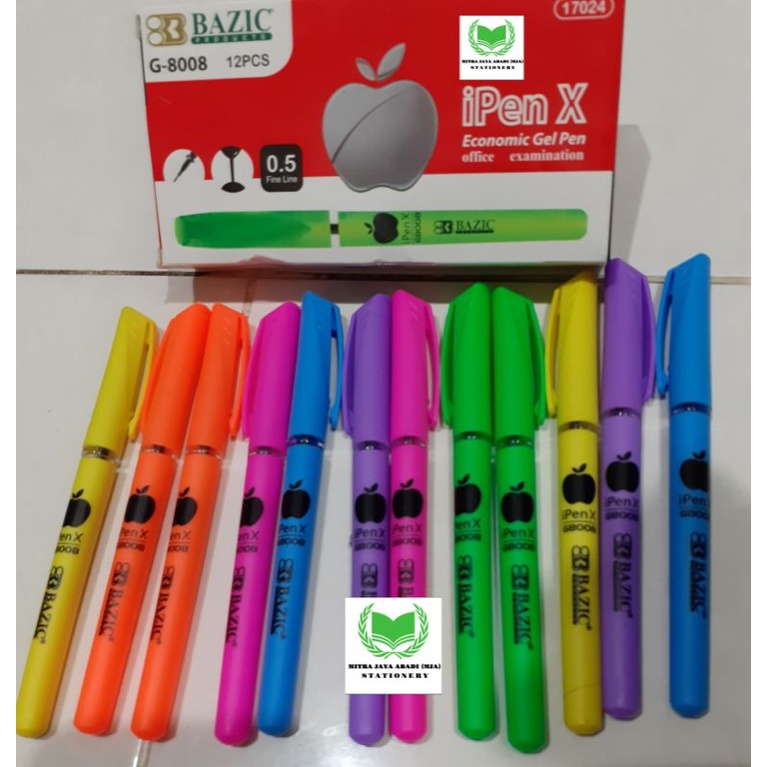 

PULPEN BAZIC IPEN X G - 8008 0.5MM | BOLPEN IPENX BAZIC
