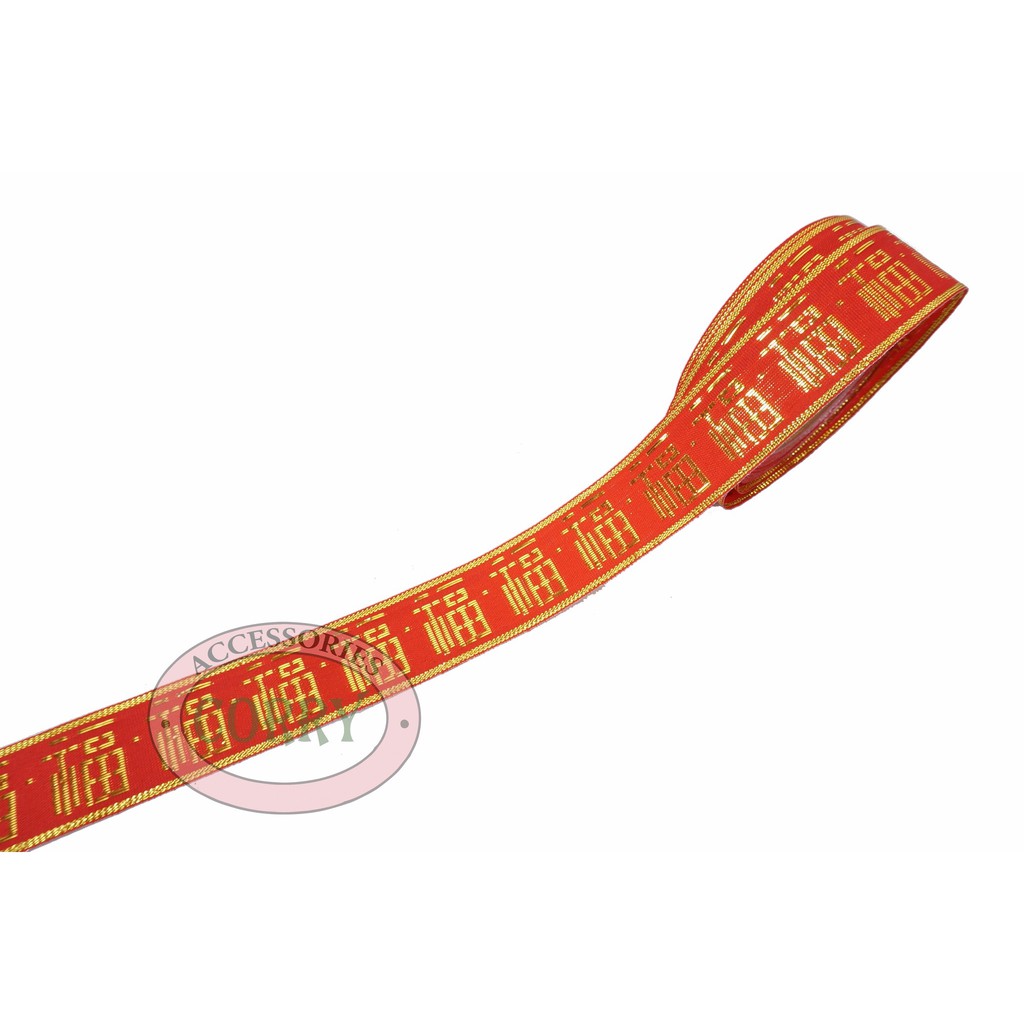 

FRESH Pita Hias Imlek Fuk Rejeki Lucky Merah Per Rol ISTIMEWA
