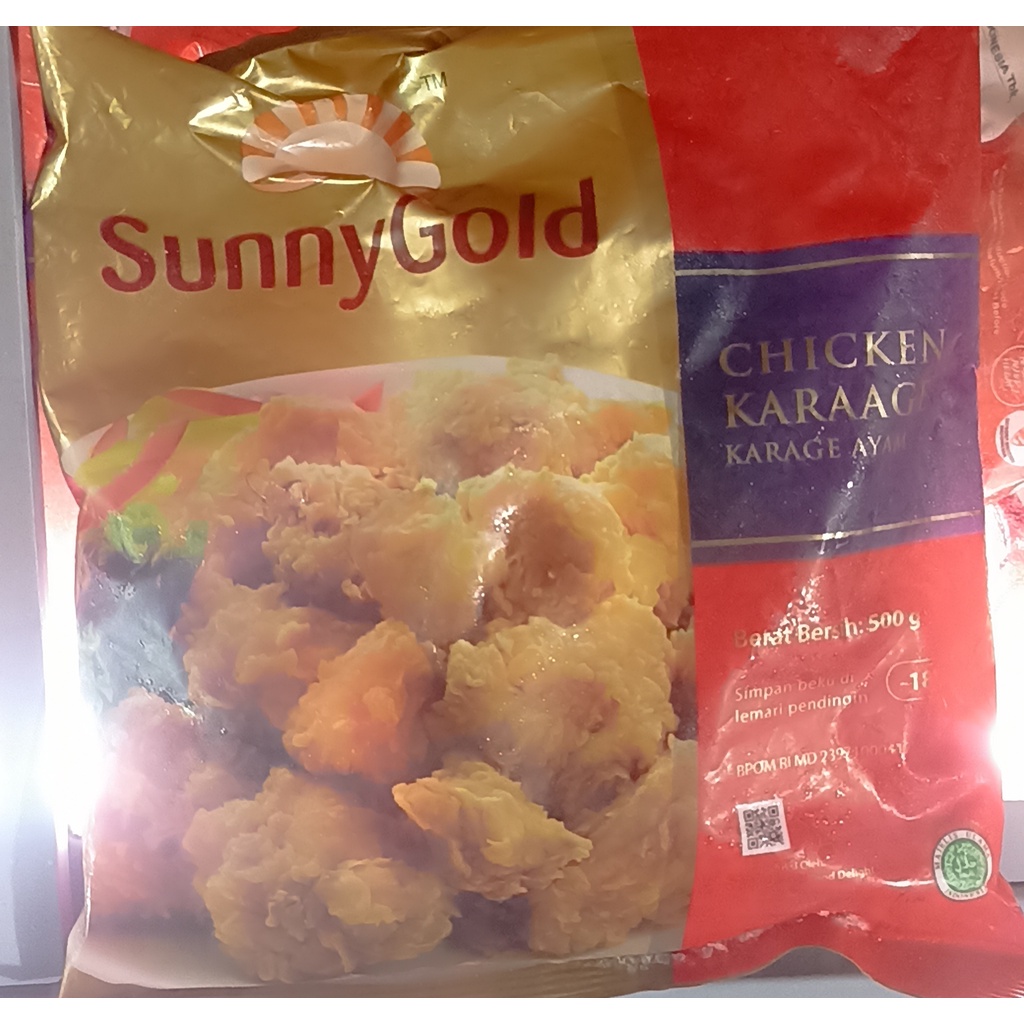 

Sunny Gold Chicken Karage 500 gram