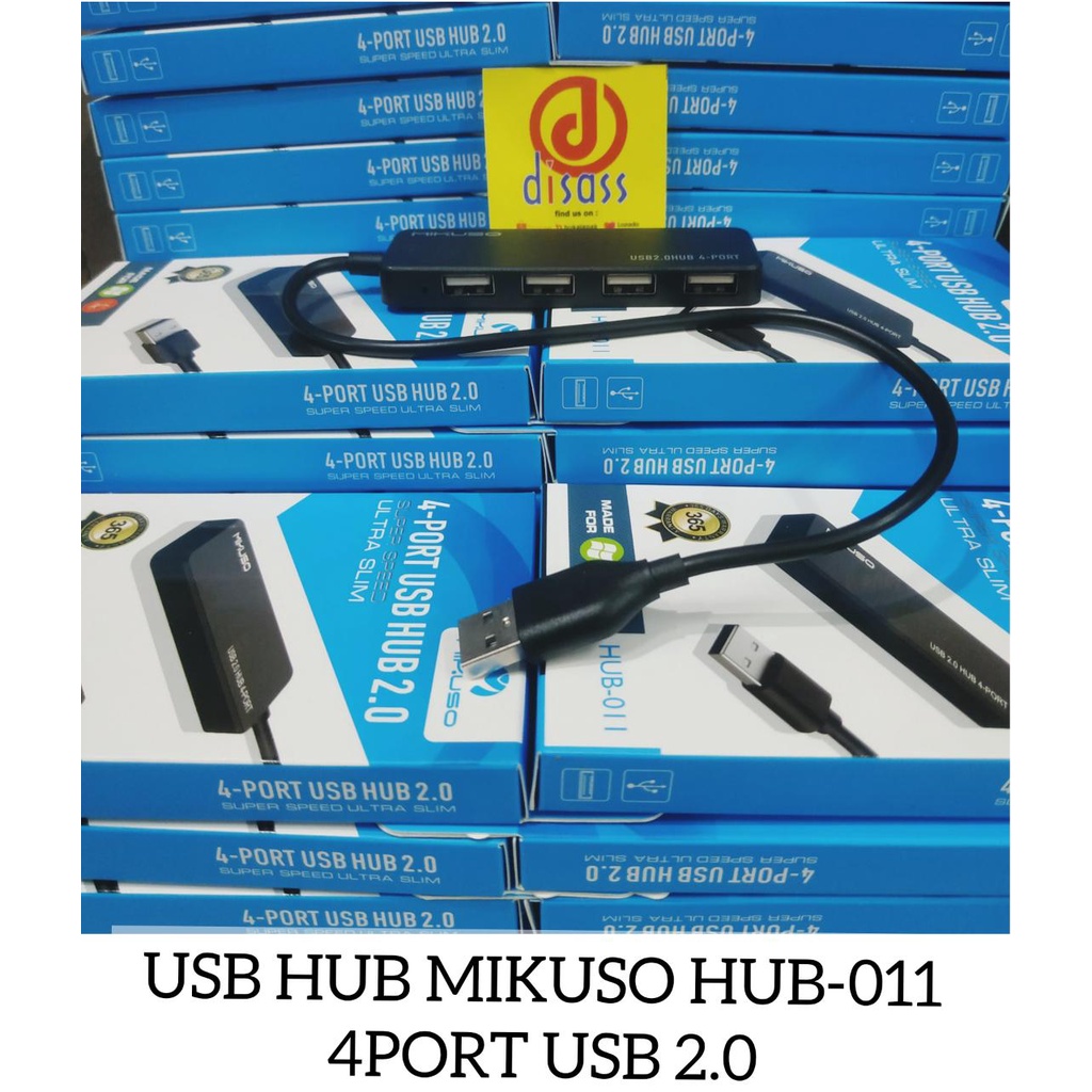 USB HUB MIKUSO HUB011 4PORT USB 2.0 - DISASS JOGJA