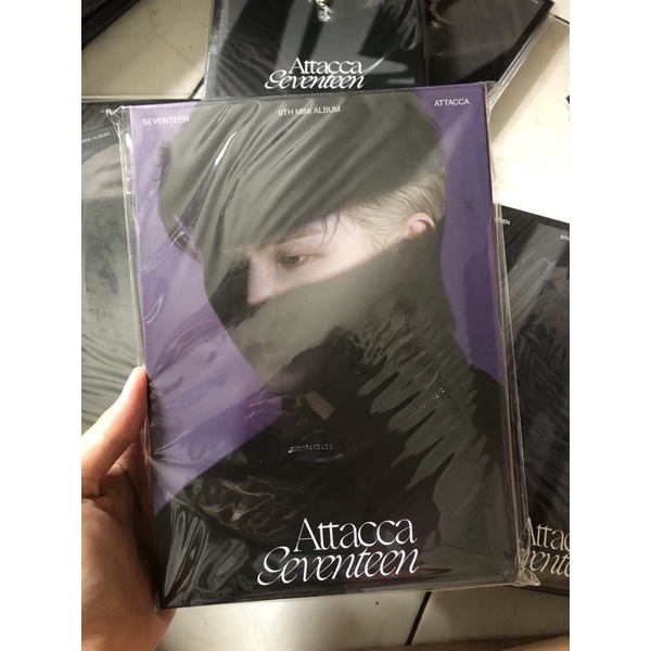 [READY STOCK] ALBUM SEVENTEEN ATTACCA CARAT VERSION SEALED ATTACCA CARVER UNSEALED BOOKLET BINDER MI