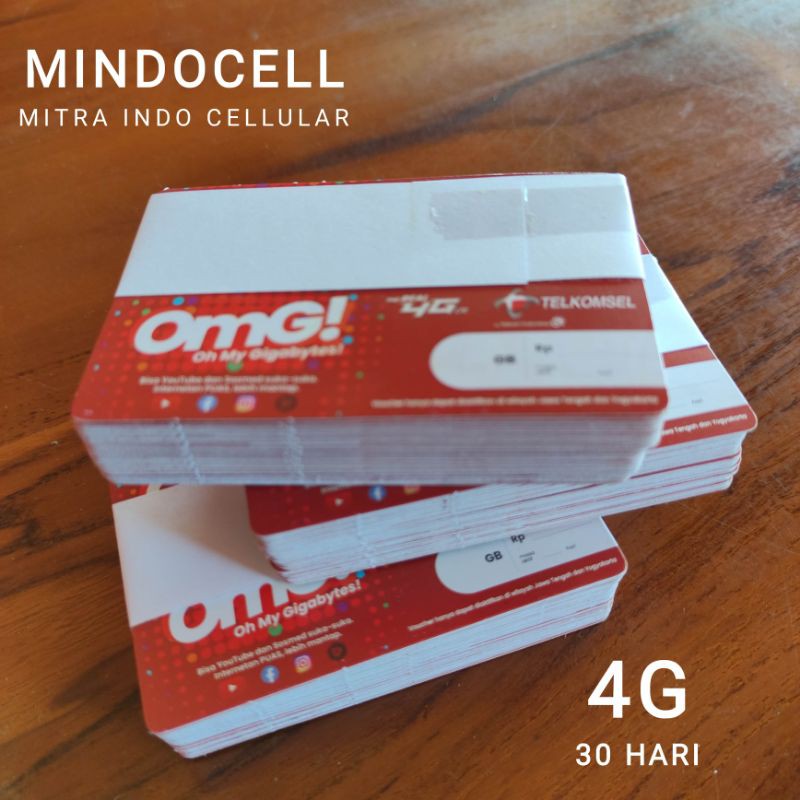 VOUCHER TELKOMSEL 4G 30HARI JATENG DIY