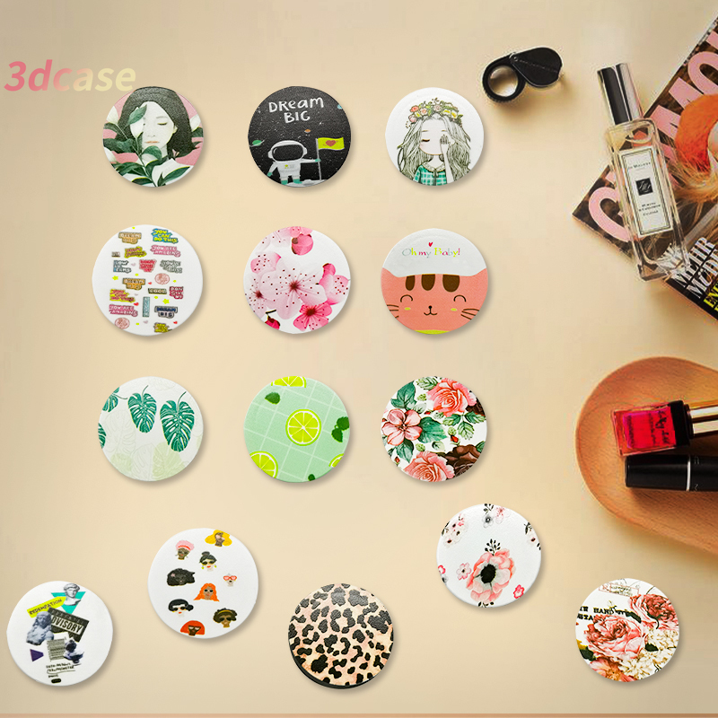 High Quality Popsocket Mobile Ring Green Plants Flowers Fruits Design untuk Mobile Phone Stand Holder