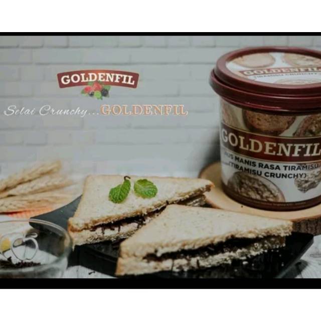

Selai tiramisu crunchy Goldenfil
