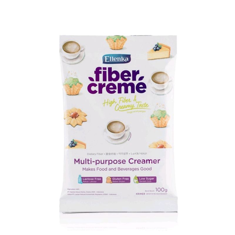 

Fiber creme sachet 100gr