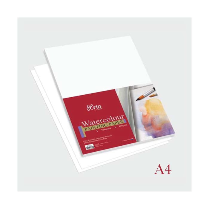 

Ready Stok Arto Watercolor Paper A4 200gsm Cellulose terakhir