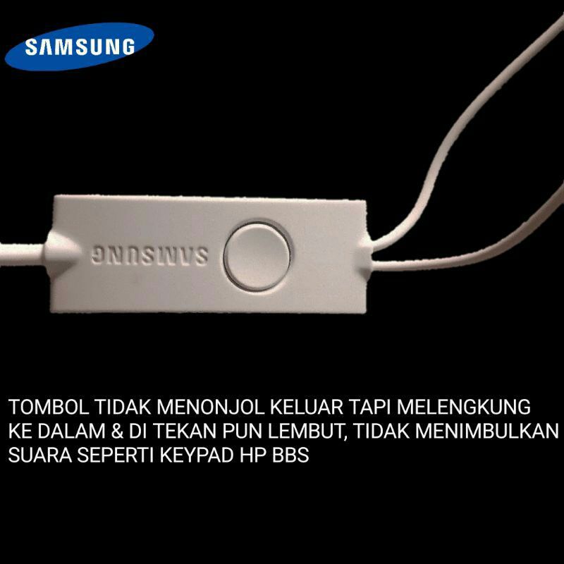 Earphone Samsung ORI INDONESIA HD Sound Bass Stereo Headset Samsung A22 A32 A10 A10S A20S A02 M30S