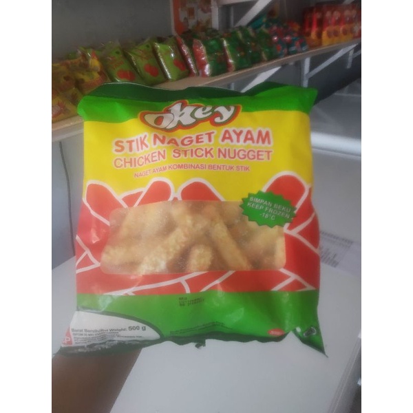 

Okey Nugget Stick Ayam 500g