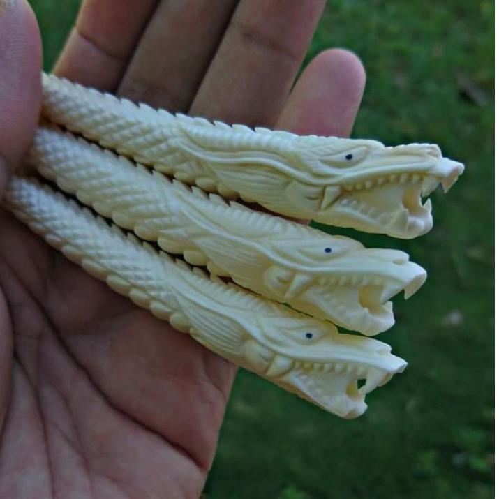 Terbaru.. once tulang sapi ukir