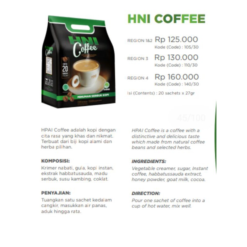 

HNI COFFE