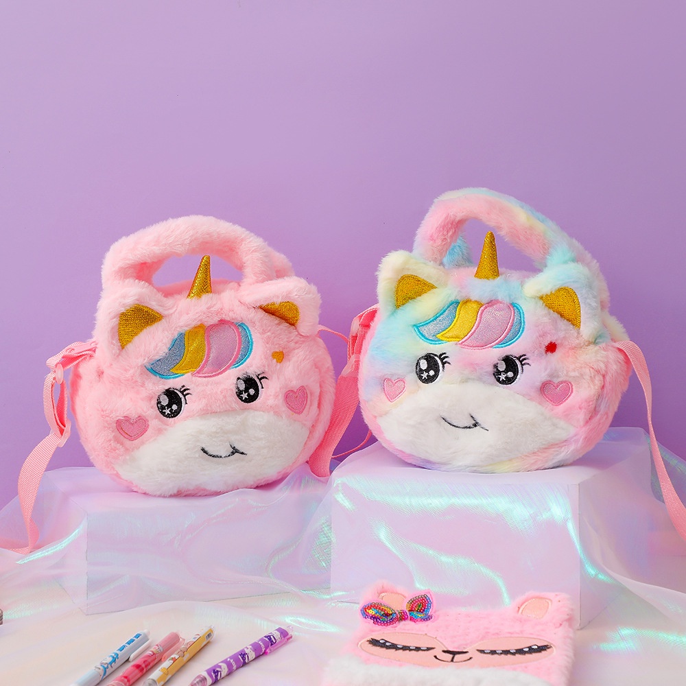 Tas Selempang Anak Unicorn Tas Anak Import Sling bag Unicorn murah tas jalan jalan anak TK SD kado ultah cantik anak cewe