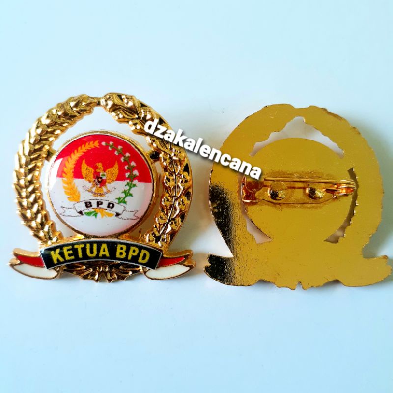 PIN BPD LOGO TERBARU -LENCANA BPD- ATRIBUT BPD-SEMUA JABATAN -WAKIL/KETUA/SEKRETARIS/ANGGOTA