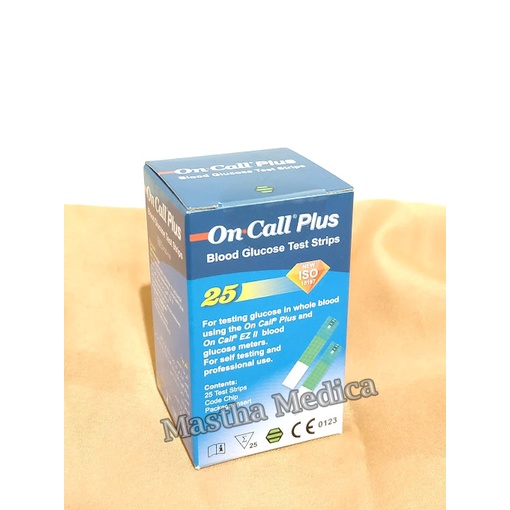 Refill Isi Ulang Strip Stik Glucose Gula darah On Call Plus /Ez /EZ II