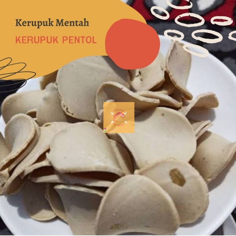 

[250 GR] KERUPUK PENTOL / KRUPUK PENTOL / KRECEK PENTOL