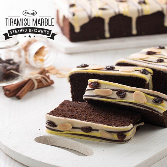 

VC897 Amanda Tiramisu Marble oleh bandung brownies bolu