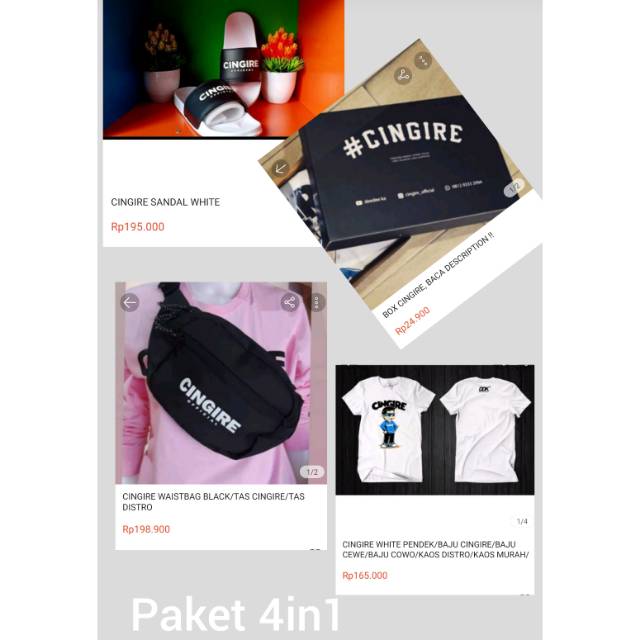 

CINGIRE PAKET LEBARAN/PROMO TERBATAS