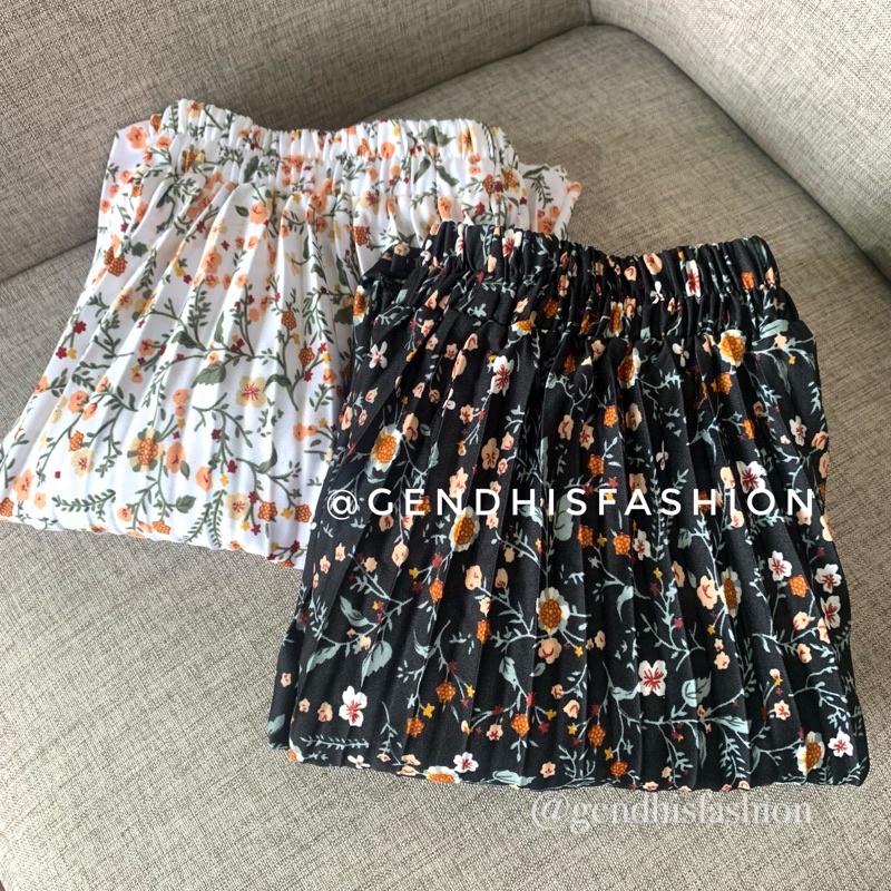 Injoo Skirt | Rok Motif Wanita Premium Allsize fit Xxl