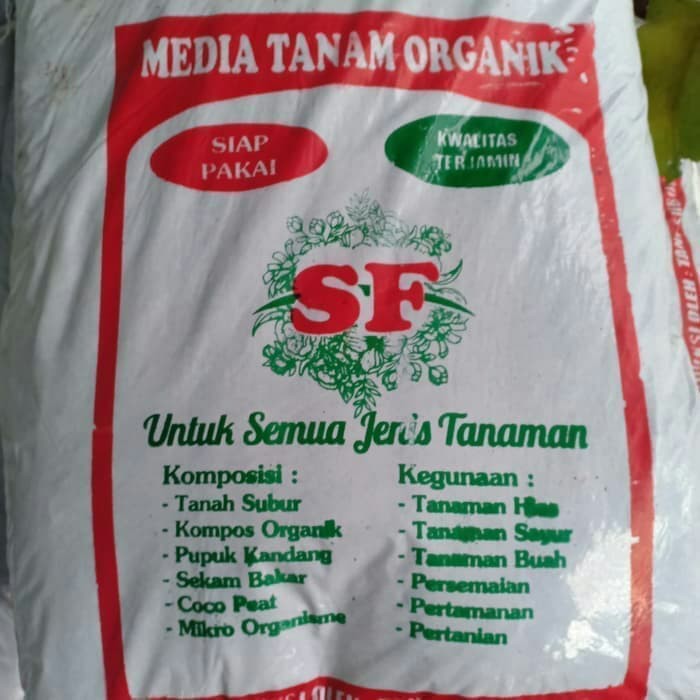 Pupuk Media Tanam Organik - Pupuk Tanaman Hias Serbaguna