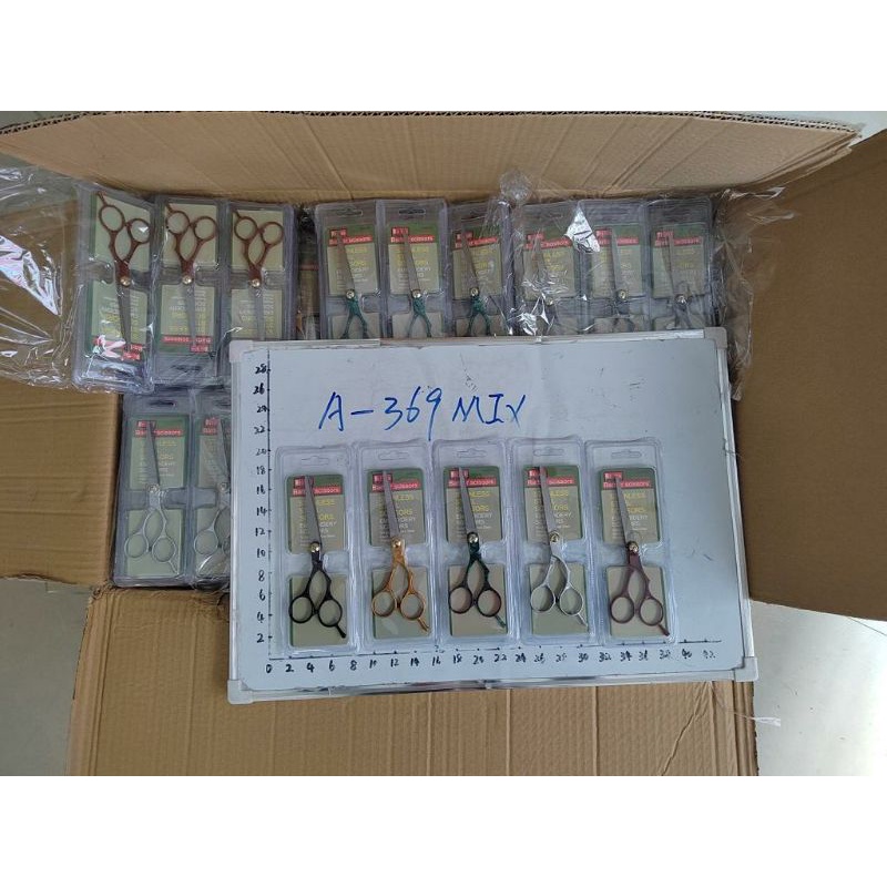 

Gunting Rambut A-369 Mix/ Gunting serba guna