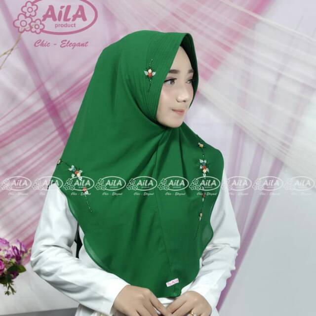 Kerudung syamila ori by aila hijab kudus