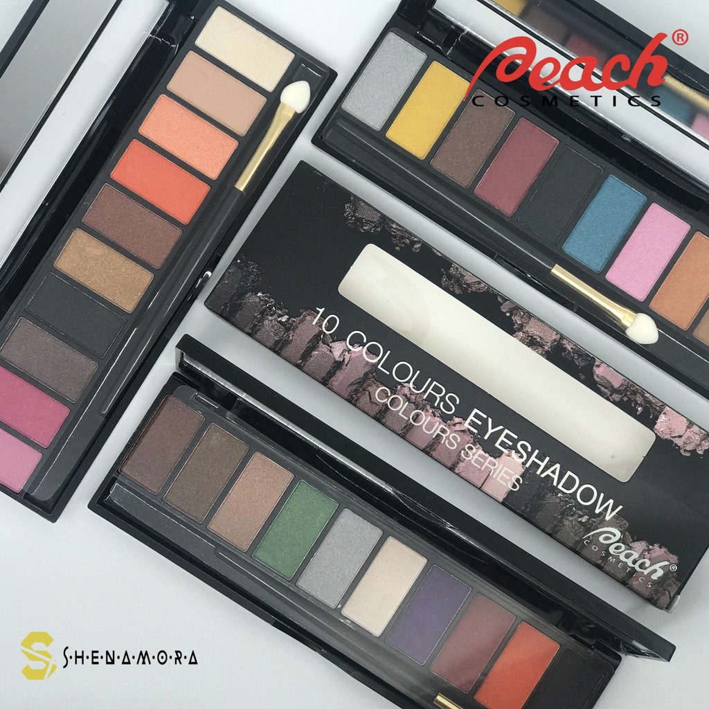 Peach Cosmetics Eye Shadow Make Up - 10 Colours Series