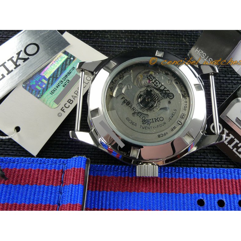 Seiko 5 Sports SRP305K1 Automatic FC Barca - Jam Tangan Pria SRP305