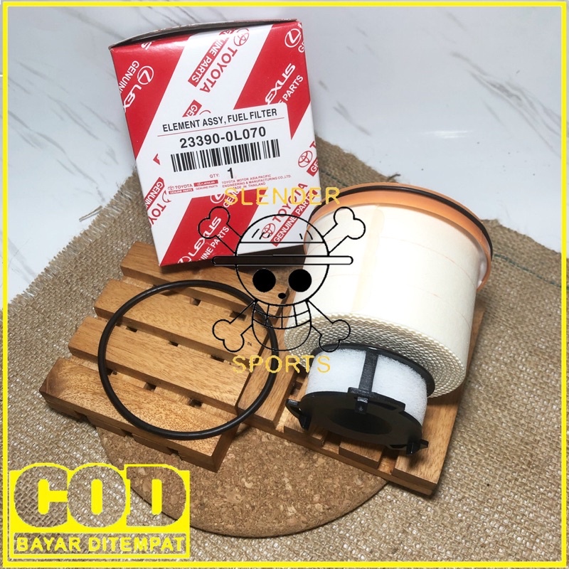 FUEL FILTER INNOVA REBORN - FILTER SOLAR INNOVA REBORN 0L070 / FORTUNER VRZ / HILUX REVO