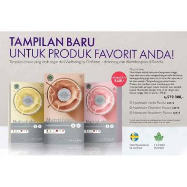

Nutrishake minuman multifungsi untuk diit