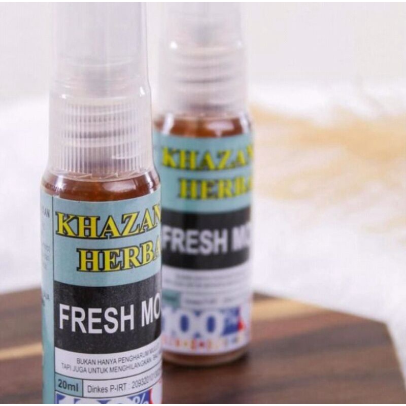 Parfum Mulut Spray, Pengharum Mulut Khazanah Herbal
