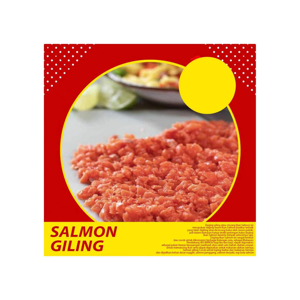 

SALMON GILING 500GR