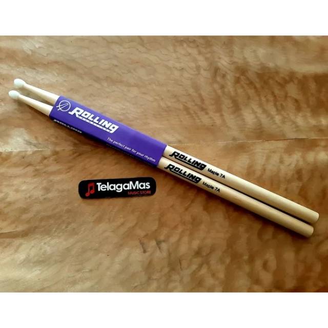 stick drum rolling 7A nylon tip original