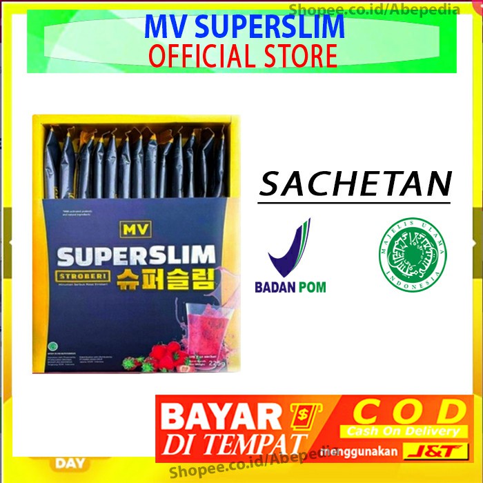 (BISA COD) MV Super Slim Sachetan Eceran Maria Vania Superslim MVSuperslim BPOM