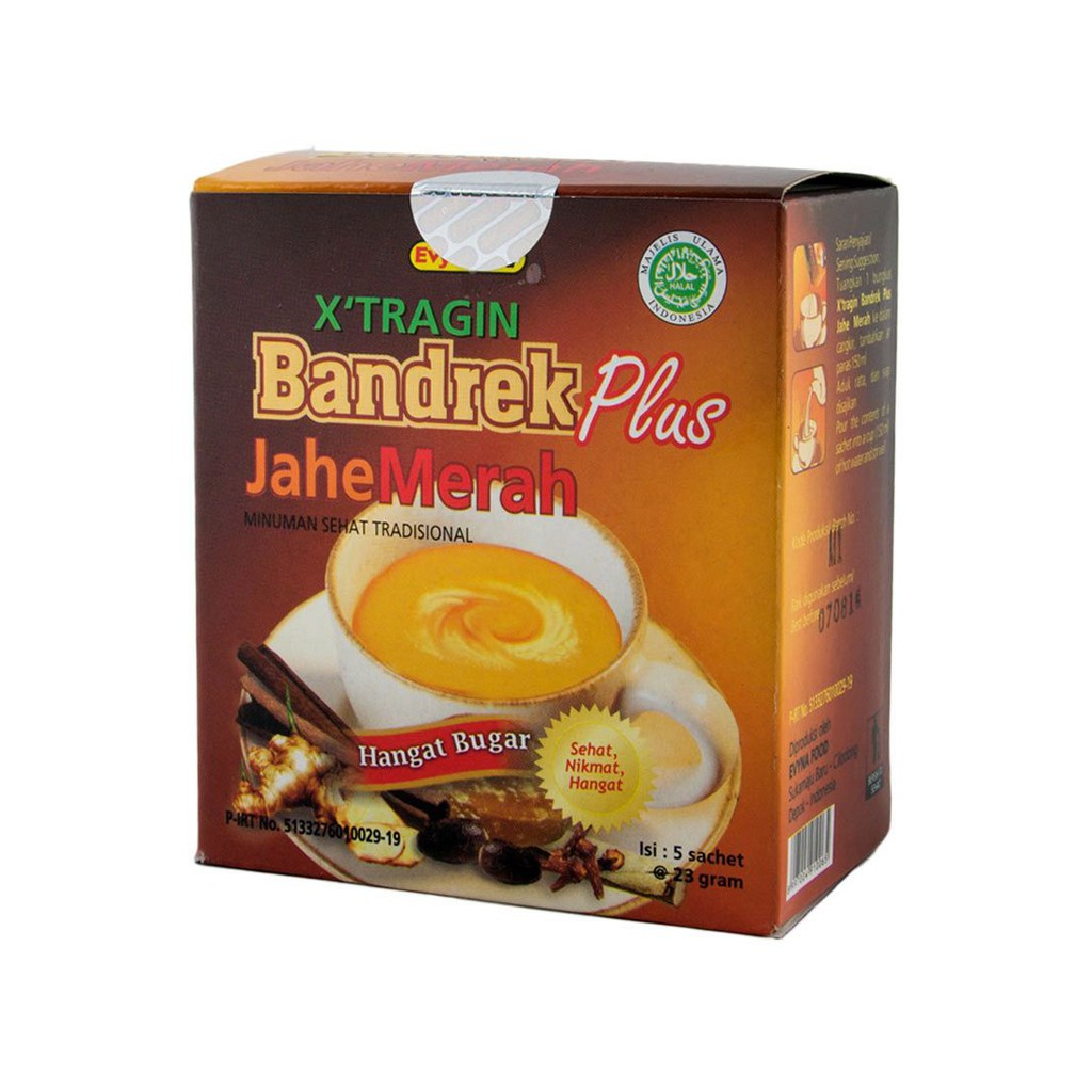 Jual Minuman Herbal Xtragin Bandrek Plus Wedang Jahe Merah 1 Box 5