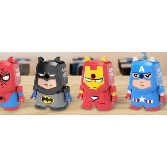 

Limited - Serutan meja putar SUPERHERO rautan putar serutan meja SERUTAN PENSIL SERUTAN PENCIL ,.