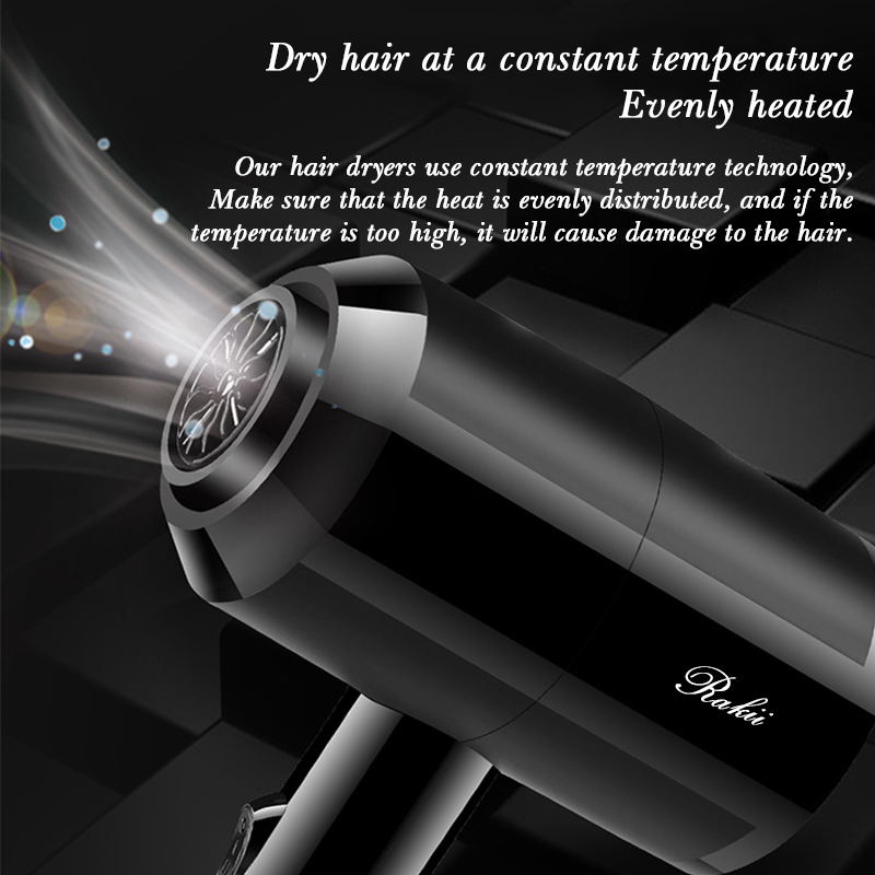 Hair Dryer Noise Reduction Negatif Ion Technology (R8030) - Hair Dryer Import High Quality Tidak Berisik - Hair Dryer Hair Care Memperlembut Rambut