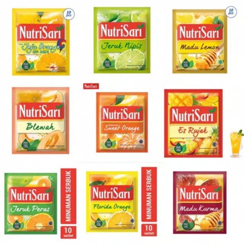 

NUTRISARI 1 RENTENG(10 SACHET)