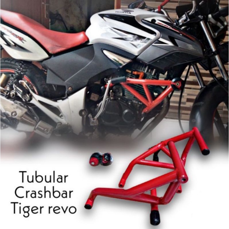 Tubular Tiger Revo Crashbar Honda Tiger Revo