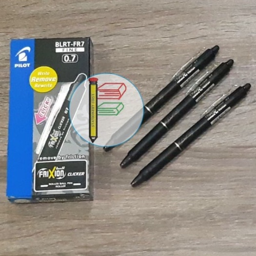 Pen Pilot Frixion (Pen bisa dihapus) 0.7