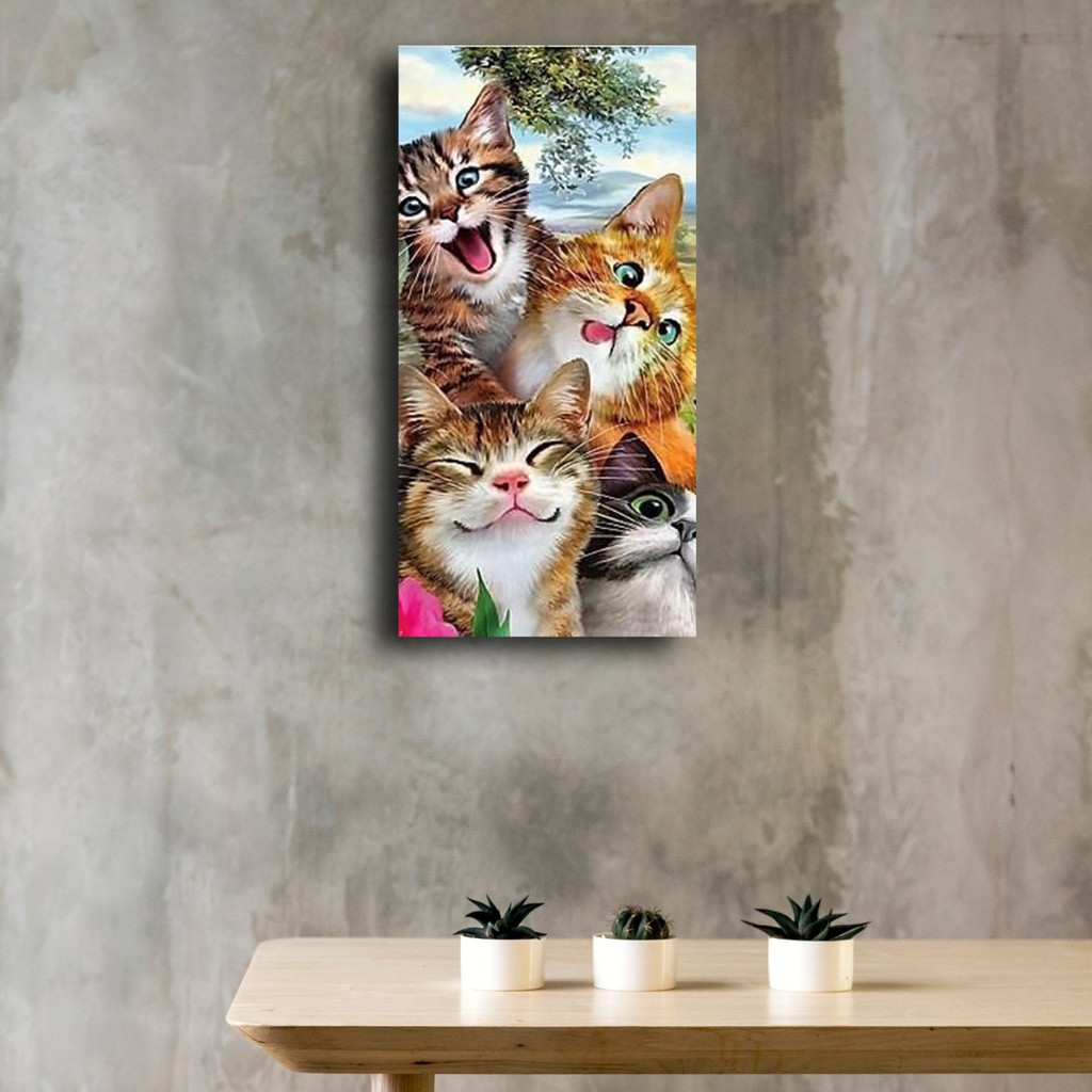 HIASAN DINDING KUCING KAMAR DEKORASI RUMAH WALL DECOR UNIK SUPER MURAH